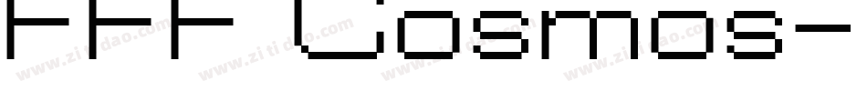 FFF Cosmos字体转换